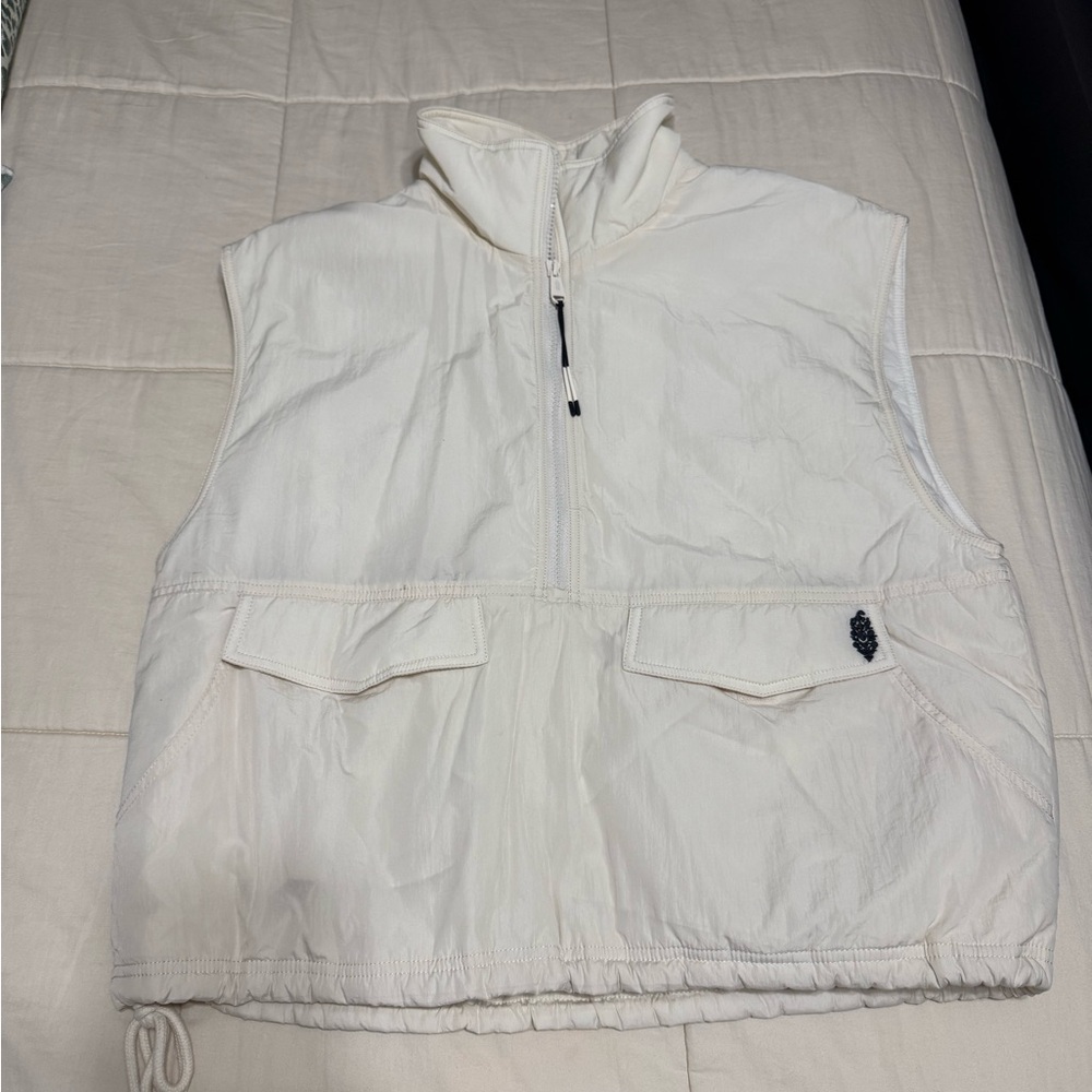 White Free People Movement Vest